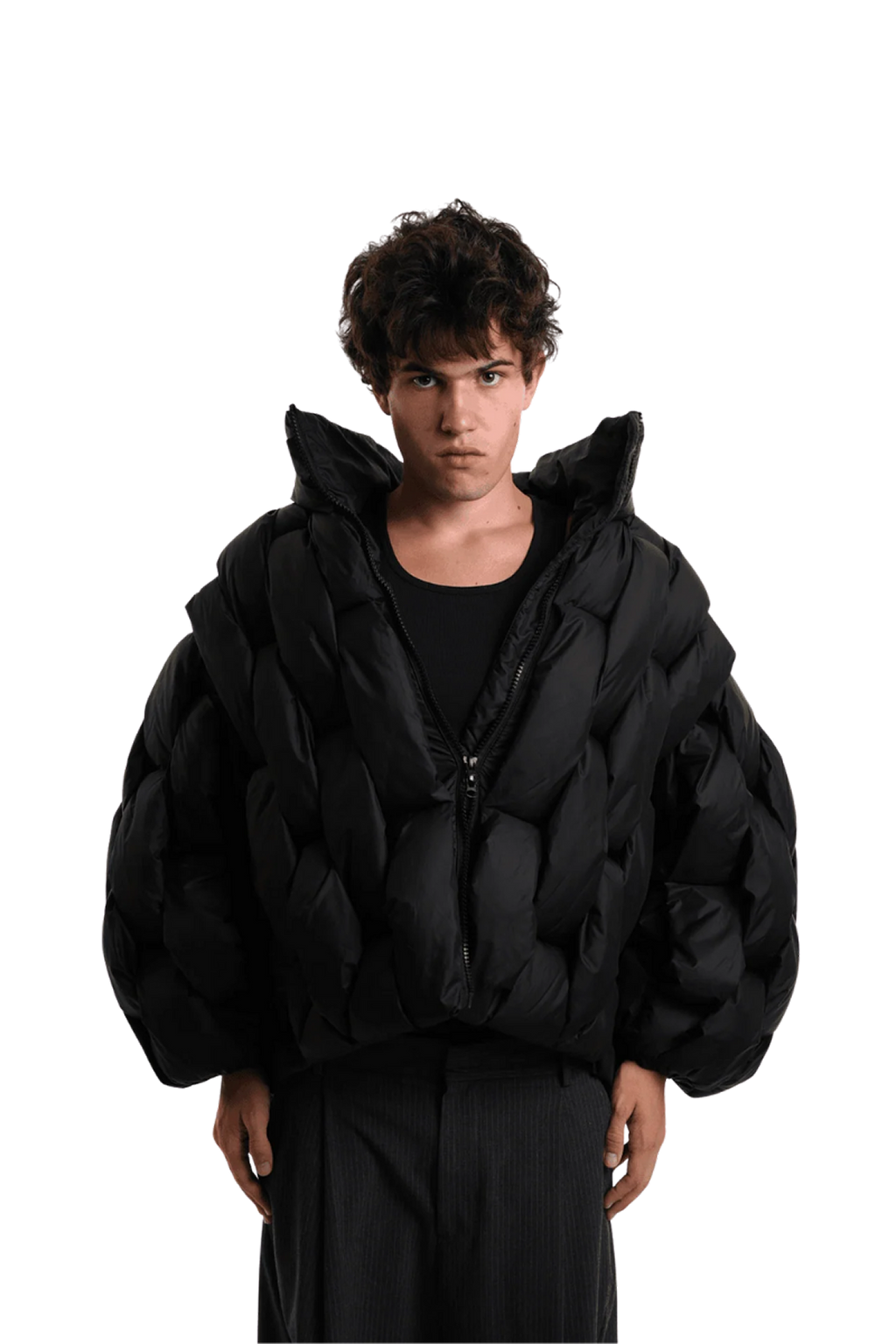 Pentagon Puffer - Noir
