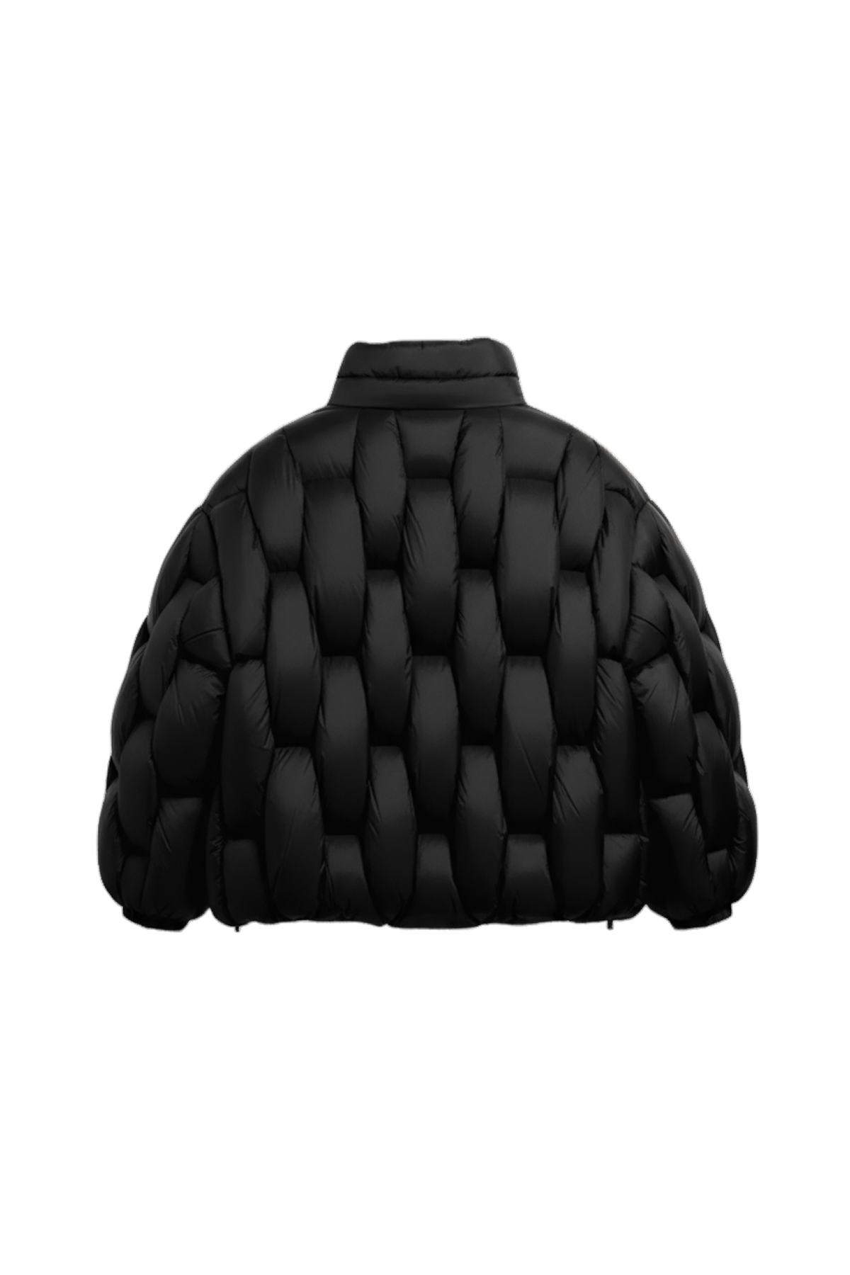 Pentagon Puffer - Schwarz