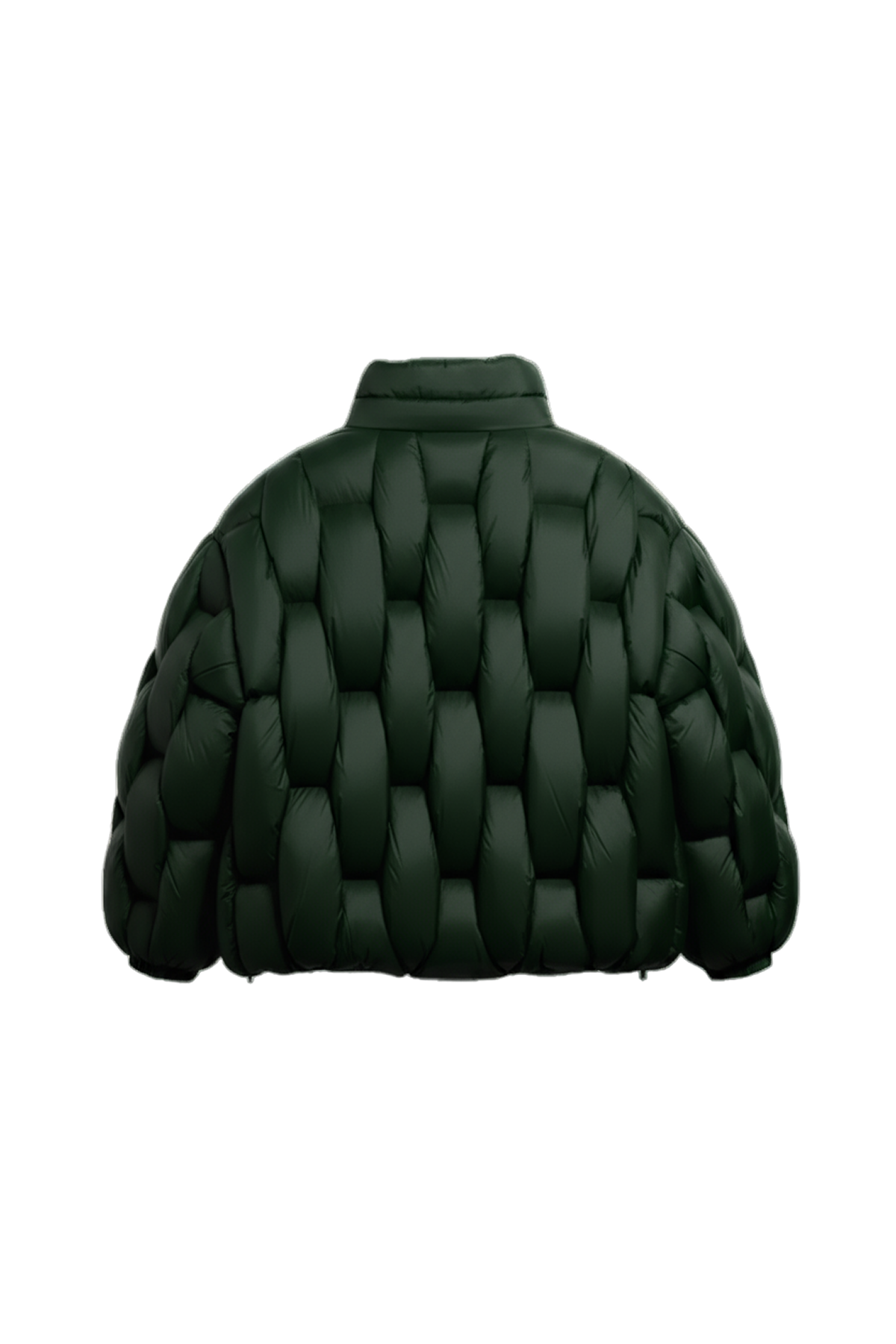 Pentagon Puffer - Vert