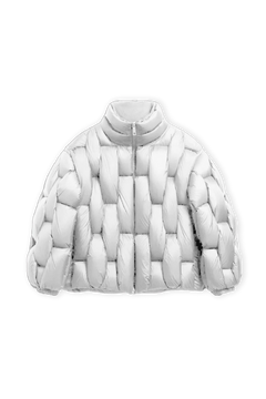 Pentagon Puffer - Weiß