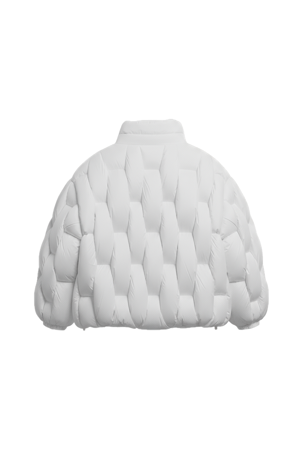 Pentagon Puffer - Weiß